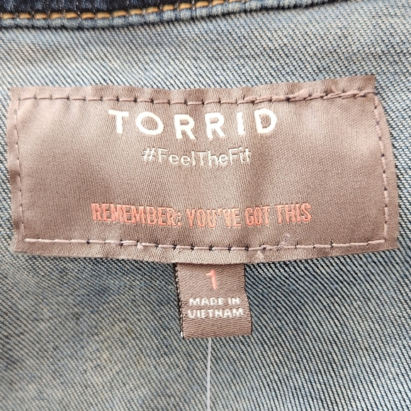 Torrid Jean Jacket - Picture 3 of 3